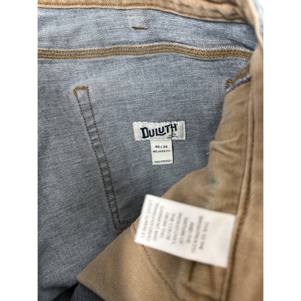 Duluth Trading Ballroom Double Flex Relaxed Jeans Preowned 40x34 - Picture 4 of 11